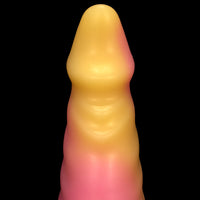 Dildo Monster D Duke com base que gruda e formato que penetra com presença e estímulo