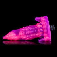 Monster D dildo com design fantástico do Lick Cthulhu e base que agarra com vontade
