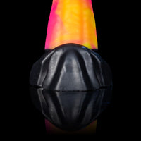 Dildo liso com variação de espessura para prazer crescente
