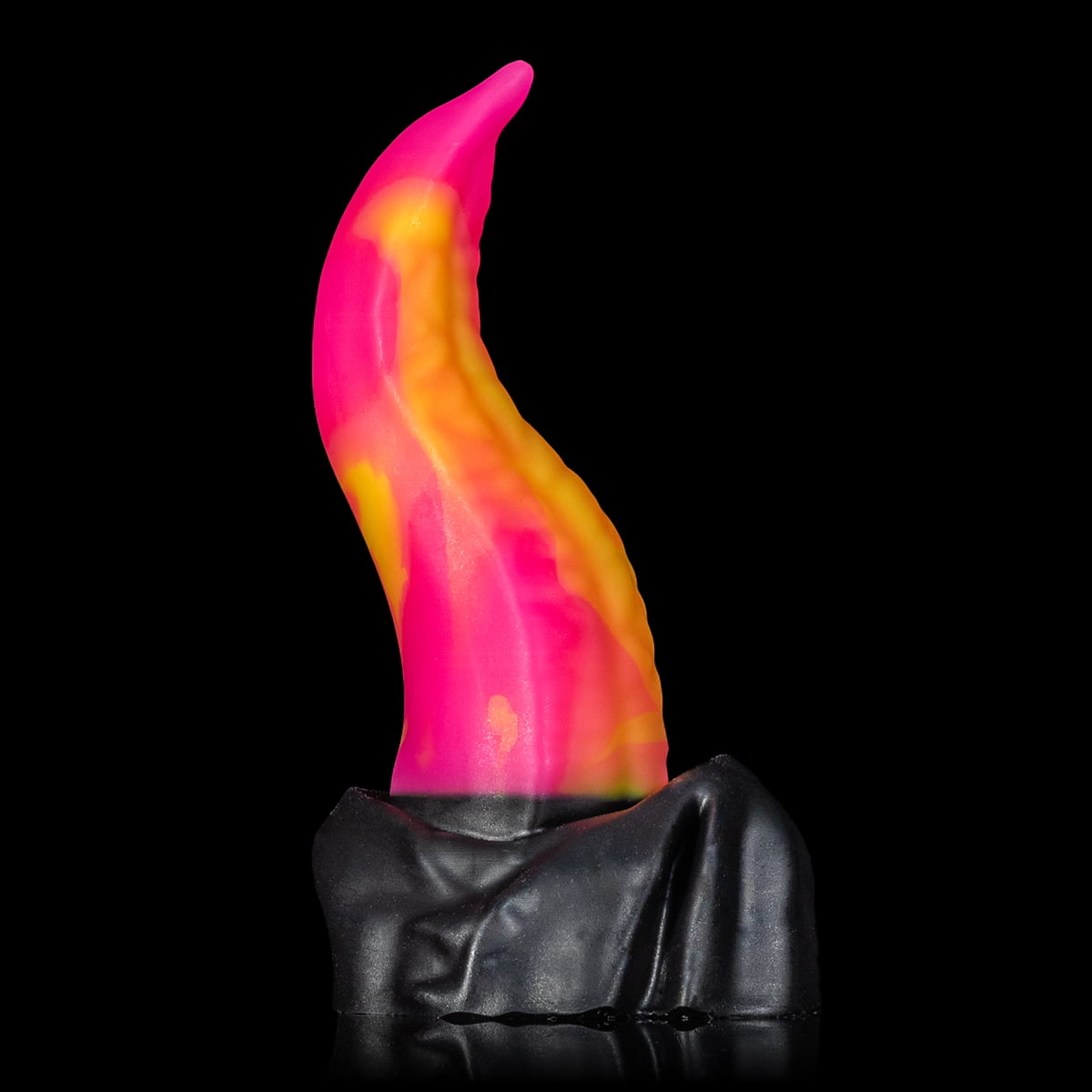 Dildo com curvas venenosas da Monster D da linha Lick
