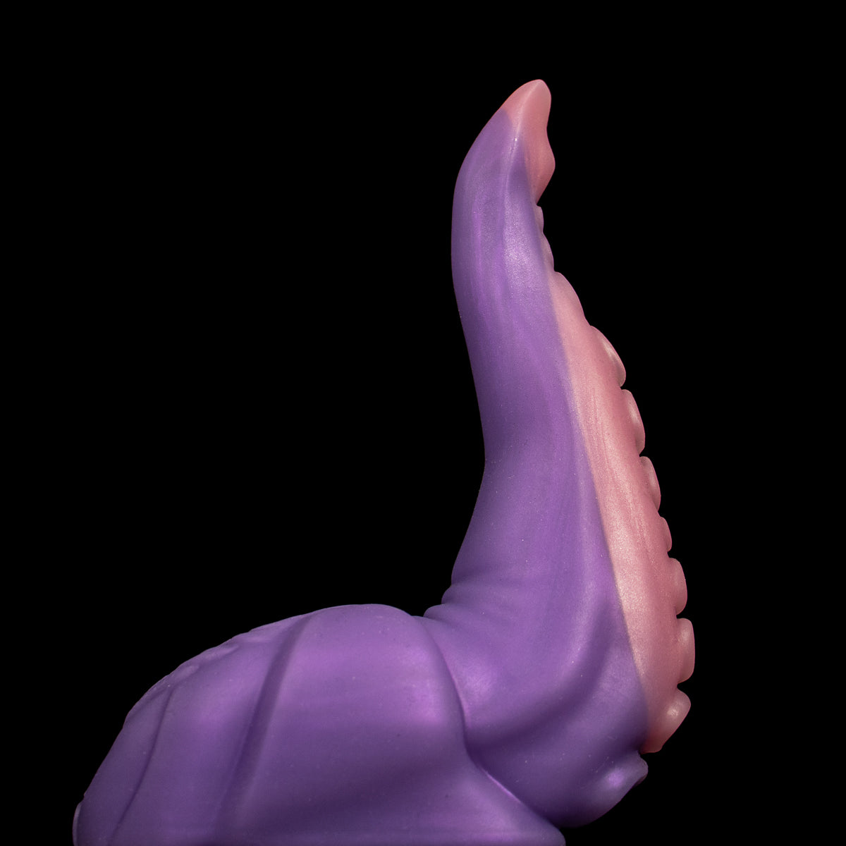 Dildo texturizado da Monster D com design de tentáculo realista
