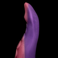 Monster D dildo D-Jones inspirado em hentai, com curvas e sucção que excitam
