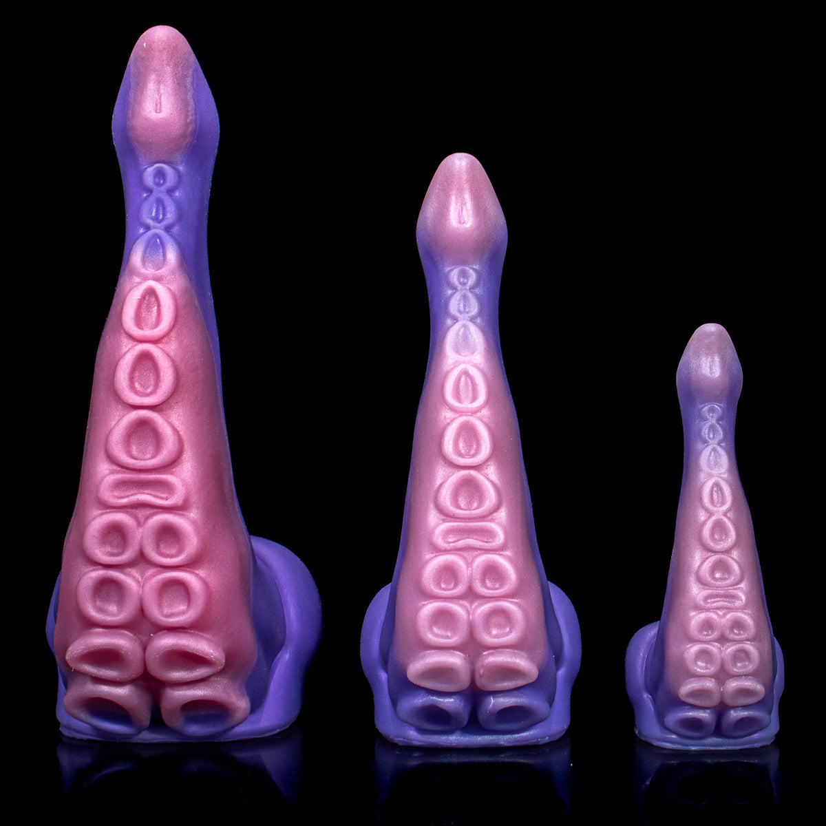 Dildo Tentáculo D-Jones com base firme e ponta flexível da Monster D
