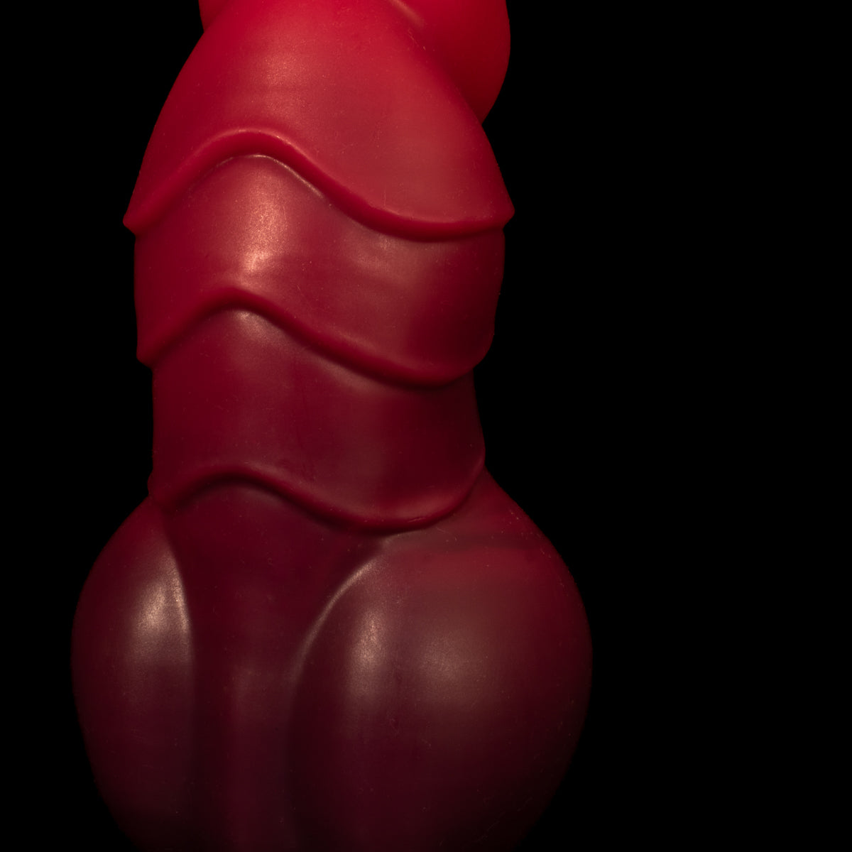 Monster D Reaper: dildo anal com ondas suaves e final explosivo nos knots