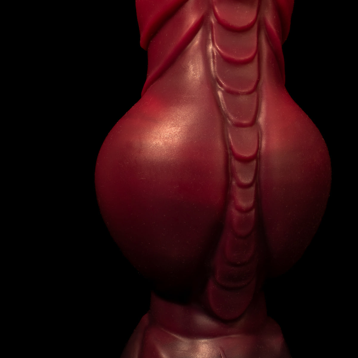 Prazer com camadas: Reaper Monster D tem corpo texturizado e ponta cônica estimulante