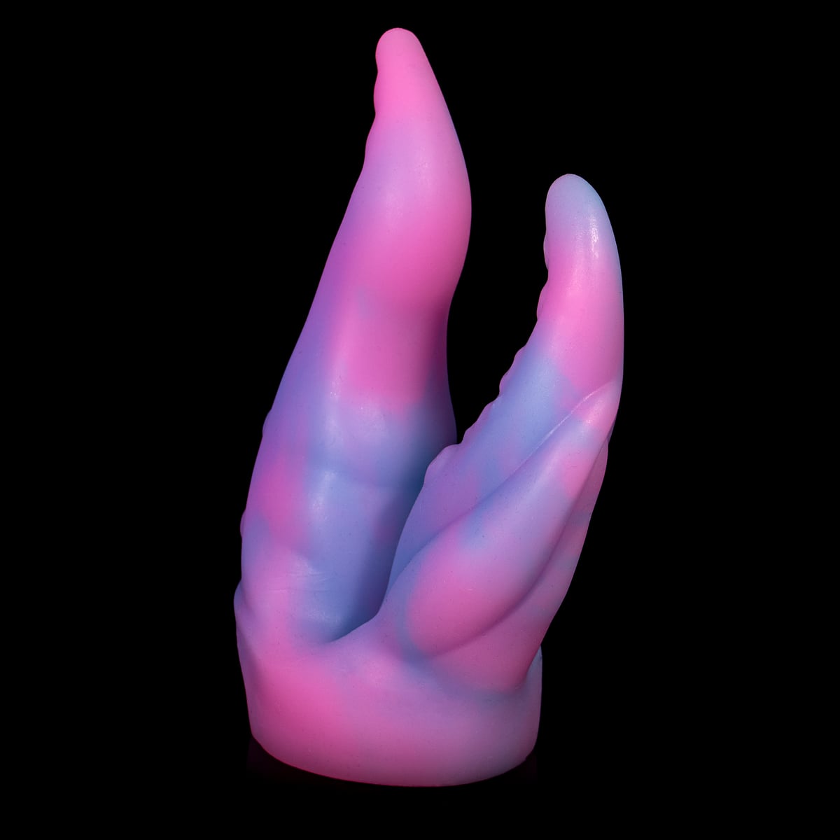 Monster D vibrador Duplo Scylla com encaixe anatômico e preenchimento completo
