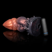 Vibrador grosso Monster D Diavolo com base detalhada e prazer brutal
