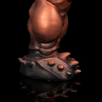 Monster D vibrador grosso estilo fantasy com textura de outro plano
