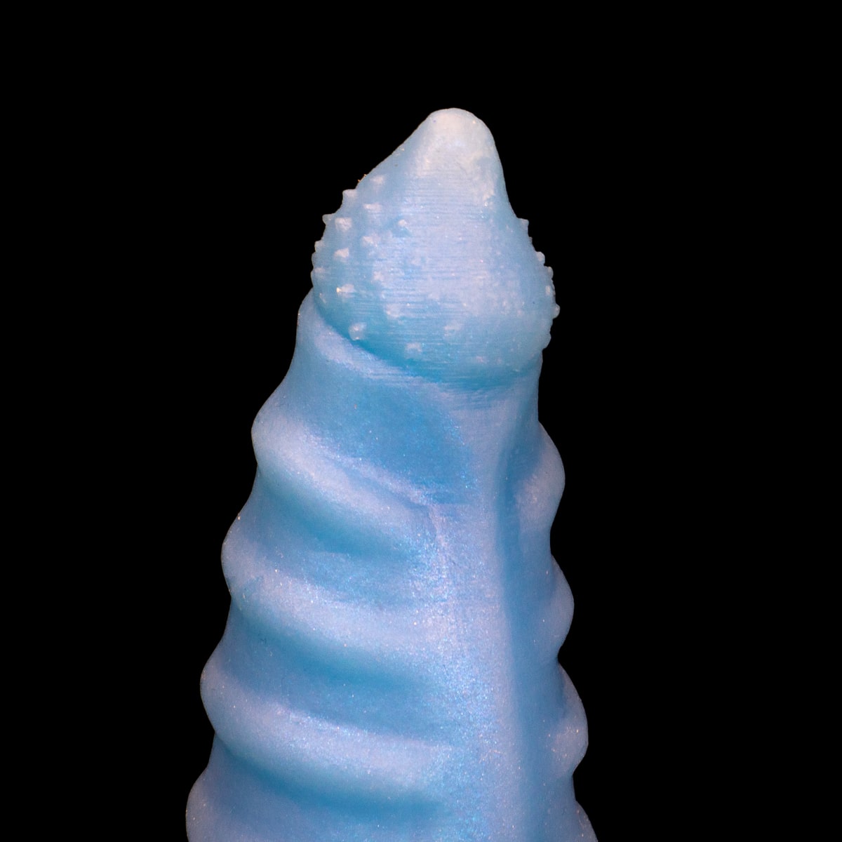 Monster D vibrador anal Wolf com controle de prazer e curvas hipnóticas
