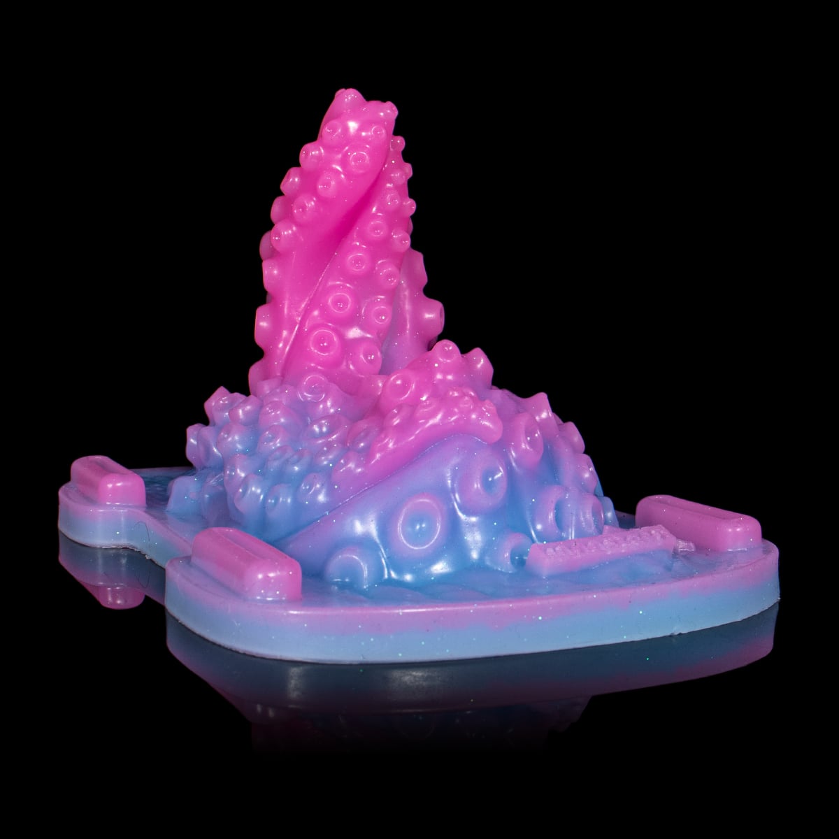 Sex toy Monster D com dupla função: estimulação externa e interna
