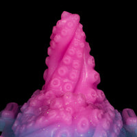 Vibrador Grinder Stella Monster D para clitóris e penetração simultânea, em cores vibrantes
