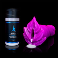 Masturbador masculino Monster D em cor vibrante com canal texturizado e envolvente
