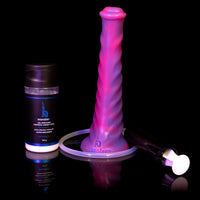 Dildo com ejaculação Monster D Billy — estimulação intensa e controle total
