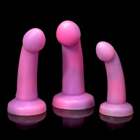Dildo Strapon Monster D Autumn com toque skin touch e base compatível com harness