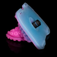 Vibrador Stella Monster D com tentáculo para penetração e base estimuladora externa
