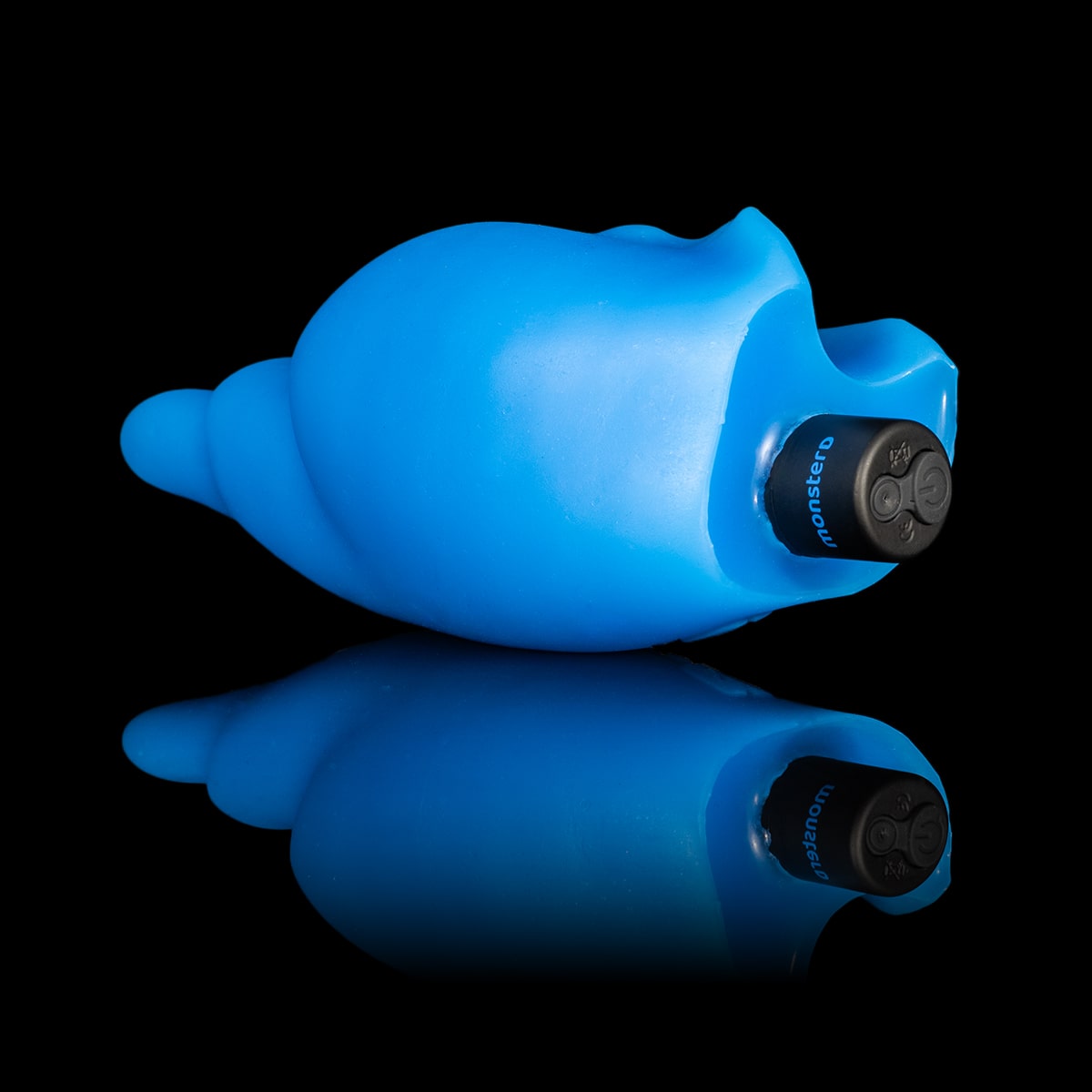 Vibrador de concha Monster D para estímulo externo e toques artísticos

