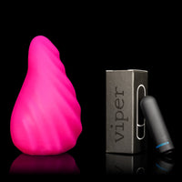 Monster D vibrador de clitóris Twitch com textura ondulada e toque que enlouquece
