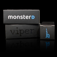 Vibrador clitoriano Viper Monster D com motor potente
