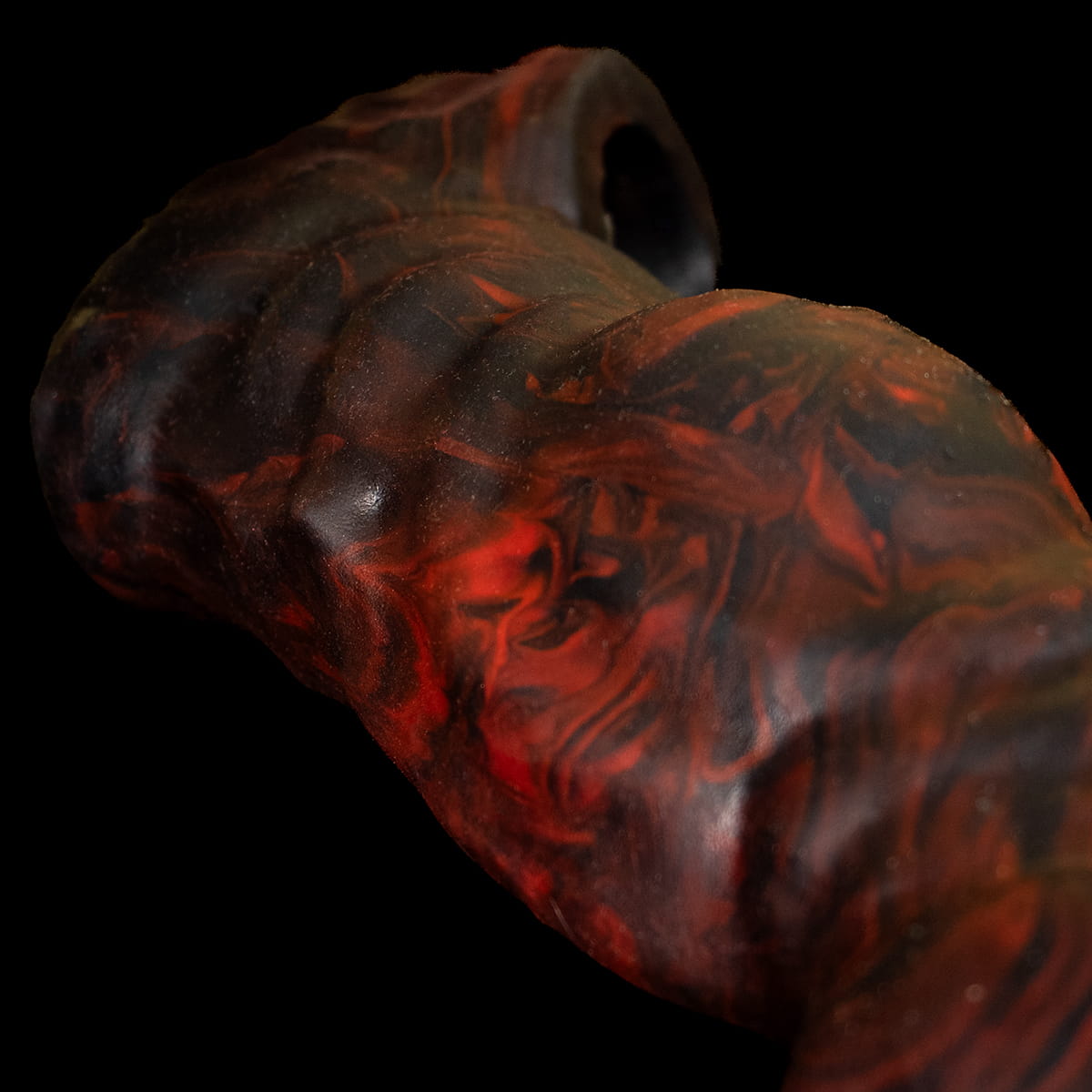 Hades Monster D – capa peniana com nós que provocam em cada deslizada
