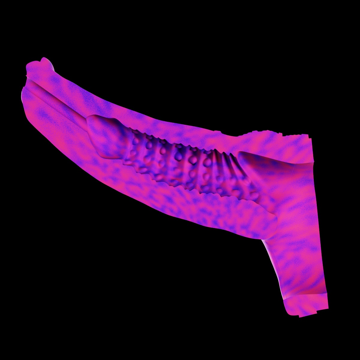 Extensor peniano Sirius com textura anatômica e impacto visual hipnotizante