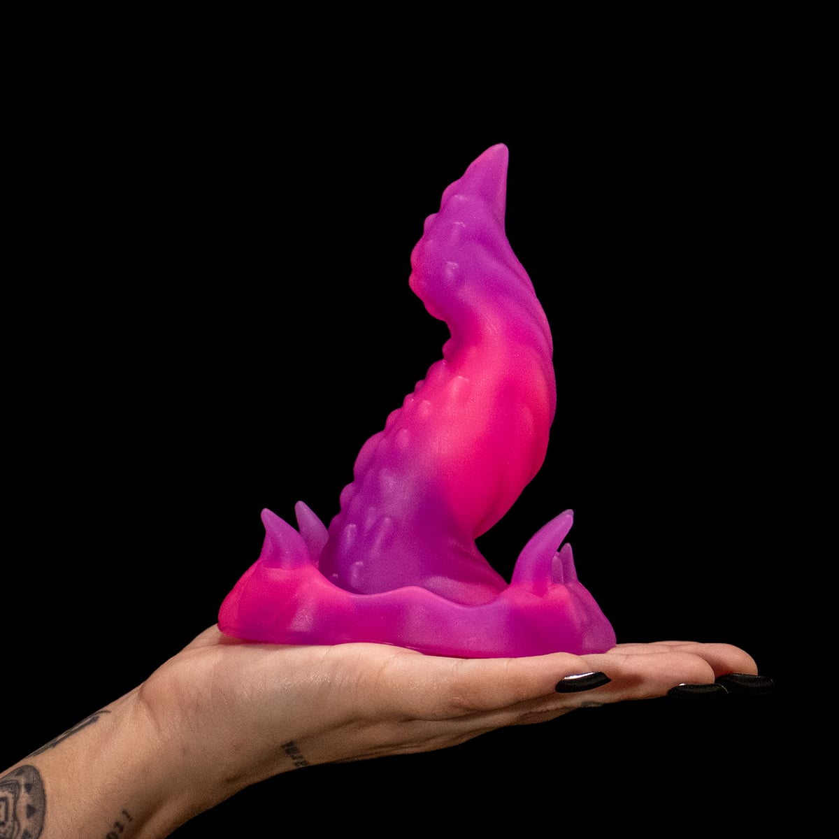 Dildo vibrador Lick Cthulhu Monster D para lambidas profundas e beijos molhados
