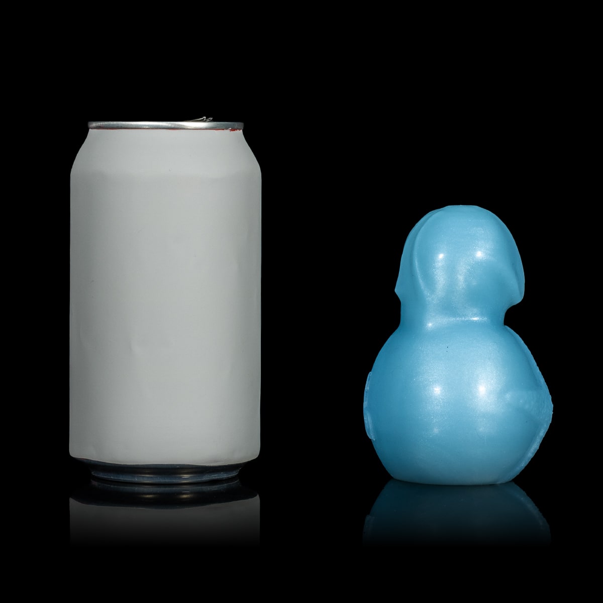 Hydra Monster D feito em silicone SkinTouch com estímulo delicado e toque molhadinho
