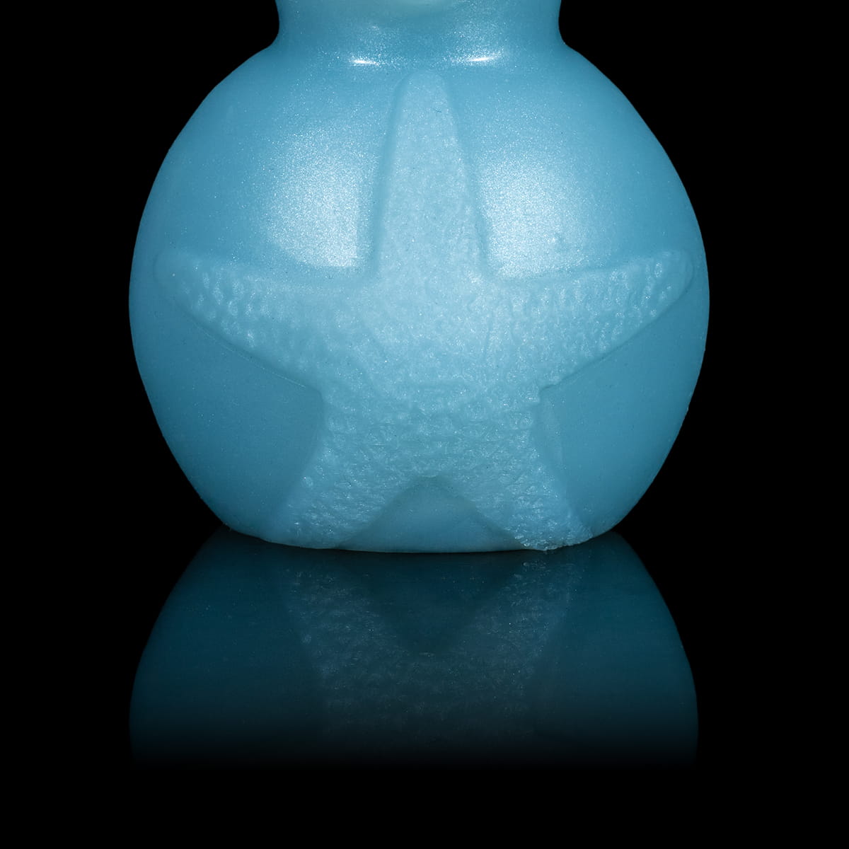 Hydra Monster D com estrela do mar texturizada que ativa o clitóris com roçadinhas intensas
