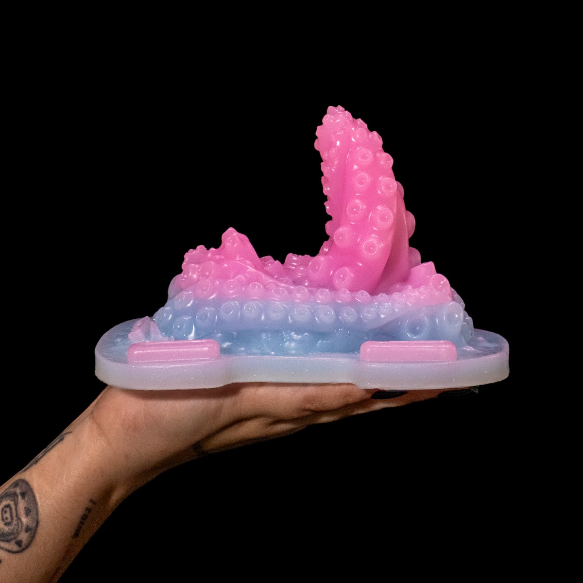 Grinder Stella da Monster D com formato anatômico e texturas excitantes
