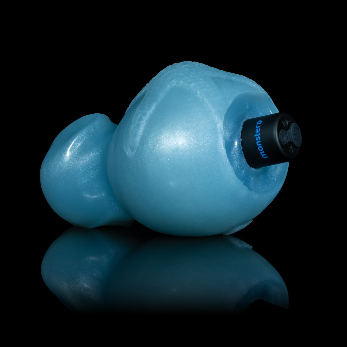 Estimulador clitoriano Hydra Monster D em silicone macio para prazer sutil e provocante
